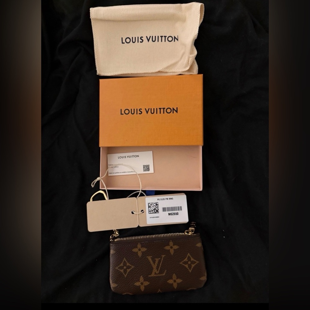 Louis Vuitton Brown Monogram key pouch